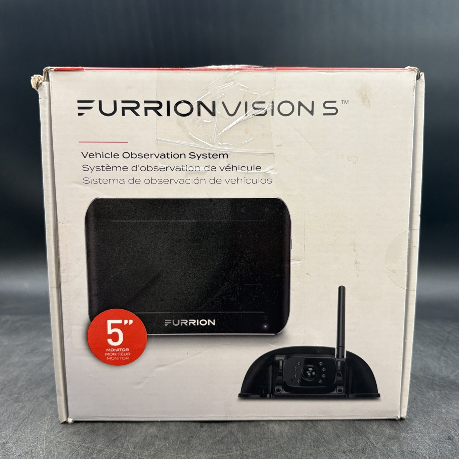*READ*Furrion FOS05TASF Vision S5″ Single Camera System Kit Lippert RV Motorhome