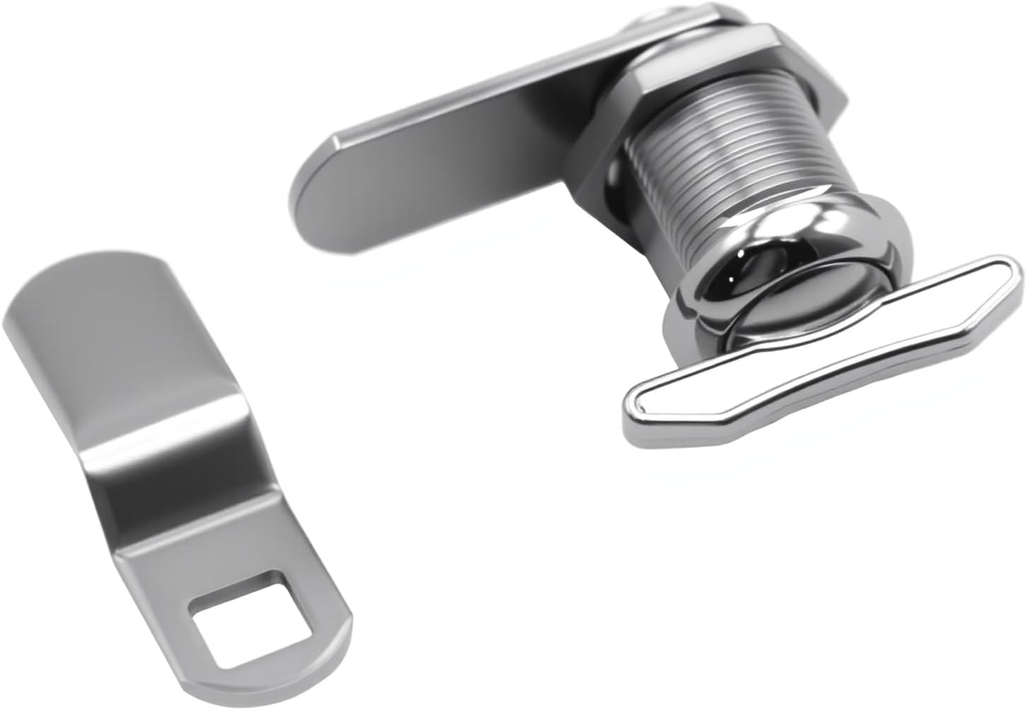 2 Pack 5/8″ RV Compartment Cam Lock Thumb Turn Camper Storage Door Latch