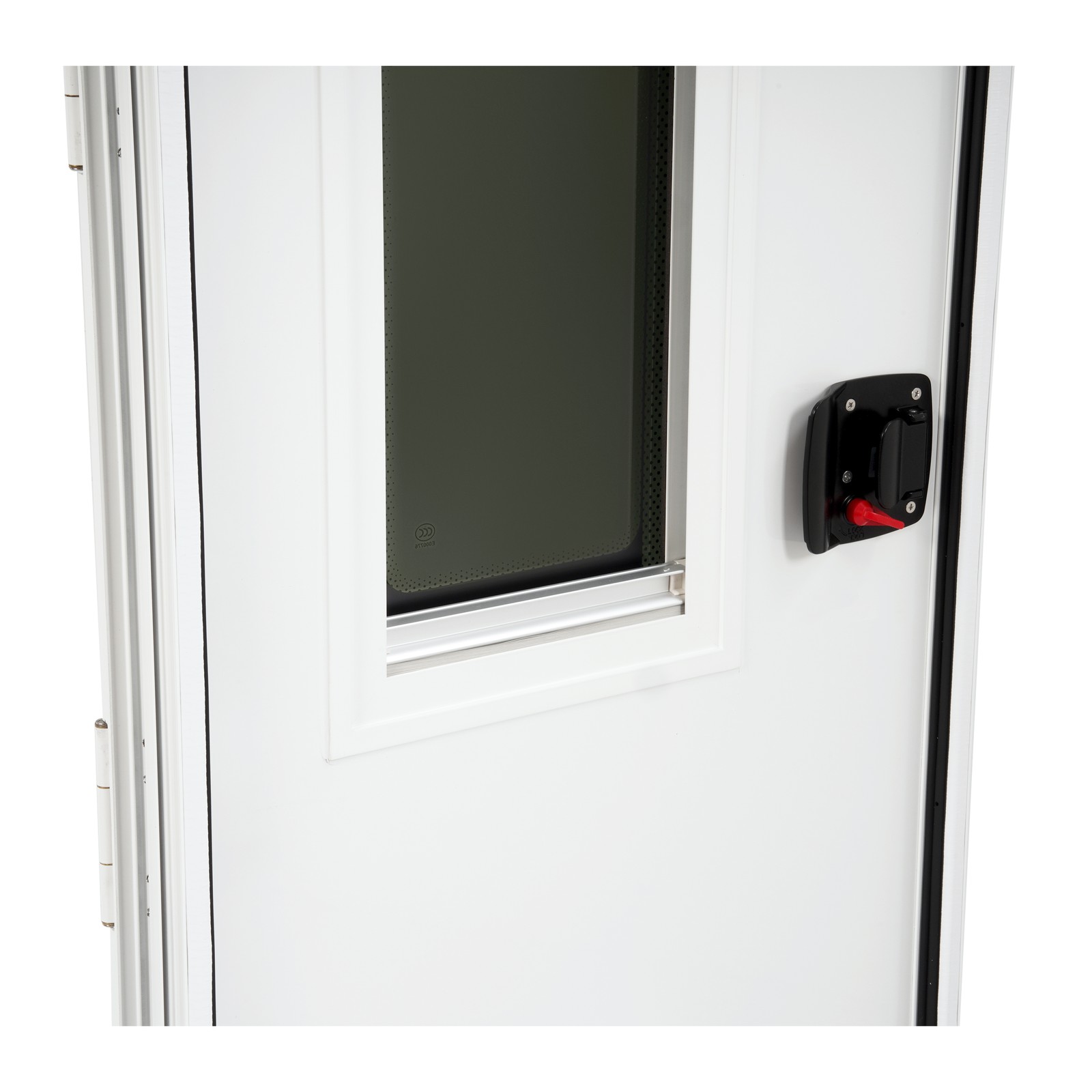 24″ X 68″ Aluminum Radius RV Entry Door Entrance White w/ LOCK/KEY For Universal