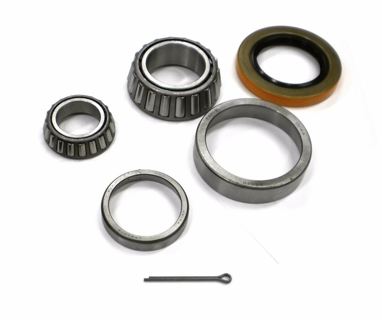 5200# Bearing Axle Kit LM67048 1.25″ Bearing Trailer Vintage Dexter Drum 8-155