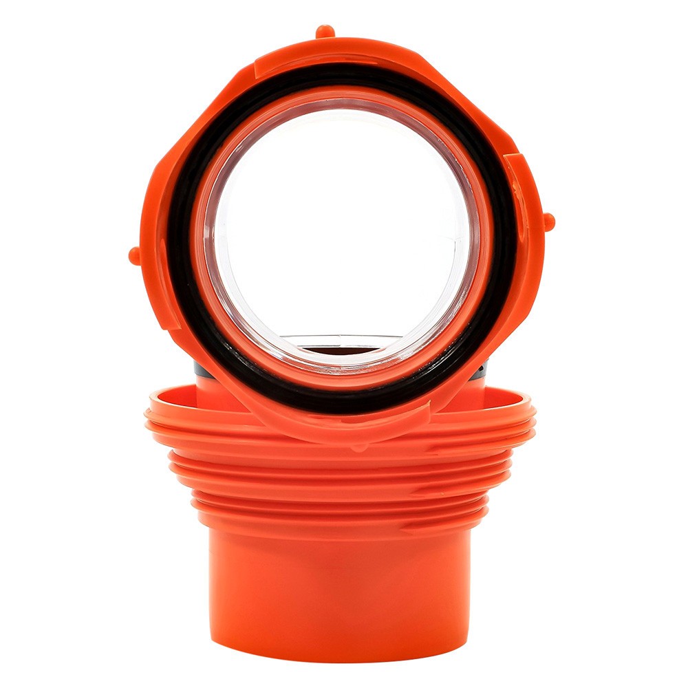 Camco RhinoFLEX Clear/Red Elbow & Adapter