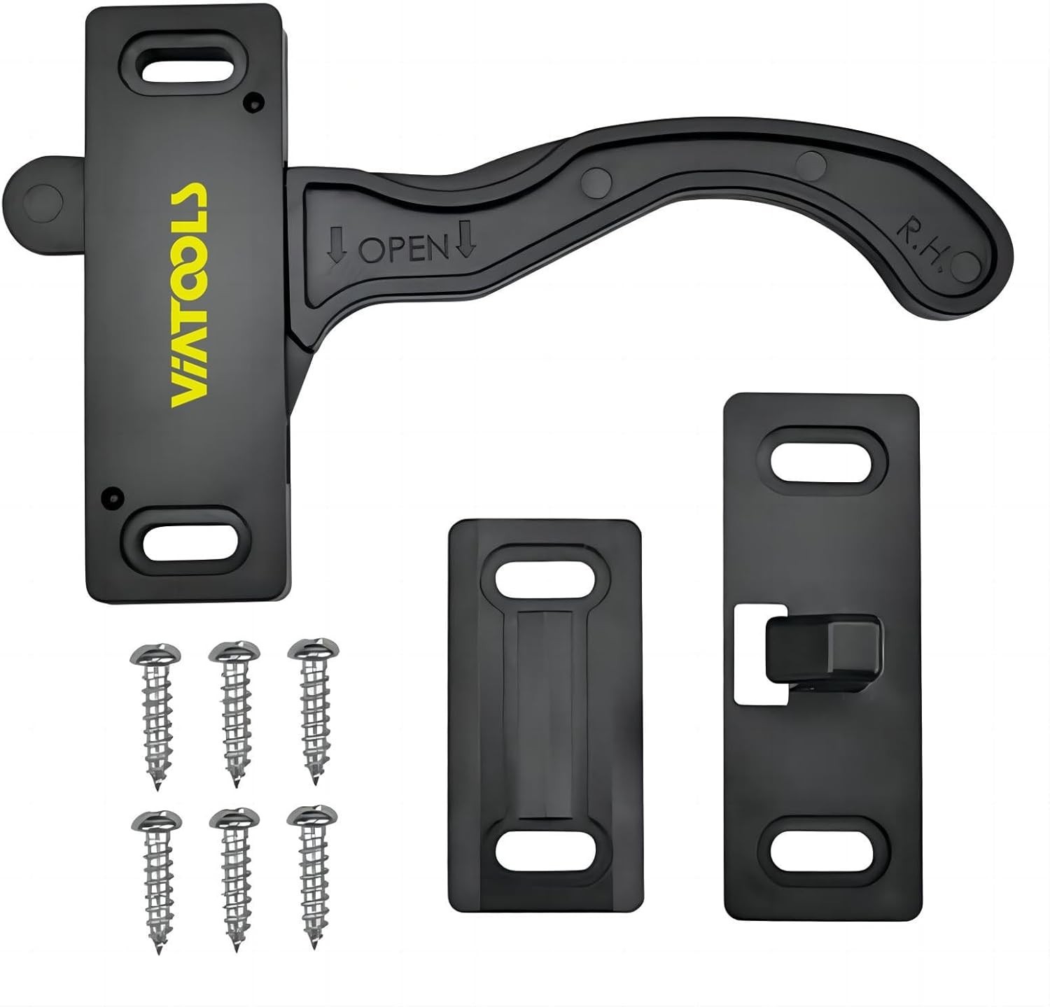 RV Screen Door Latch Right Hand Handle Replacement Kit – Heavy-Duty Screen Door