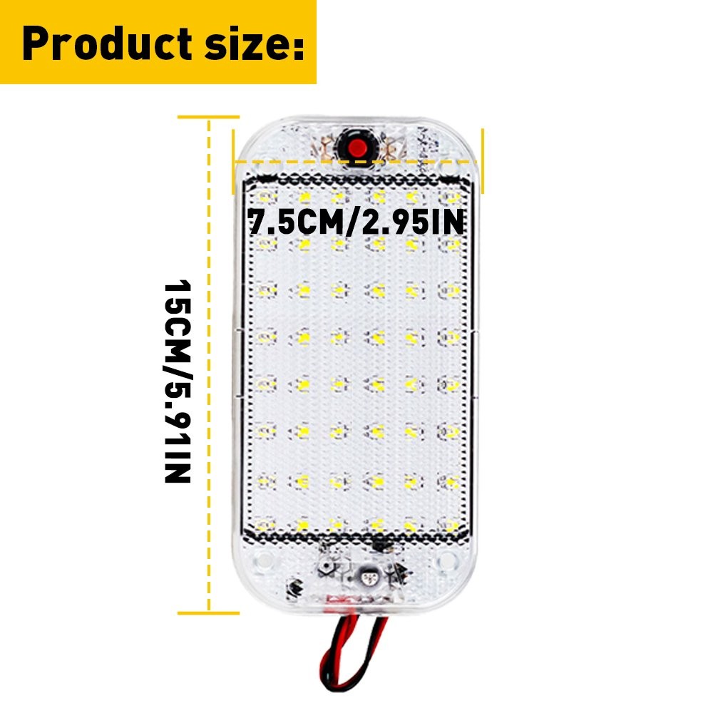 12V Led RV Ceiling Dome Light Interior RV for Lighting Trailer Camper 2 set USA