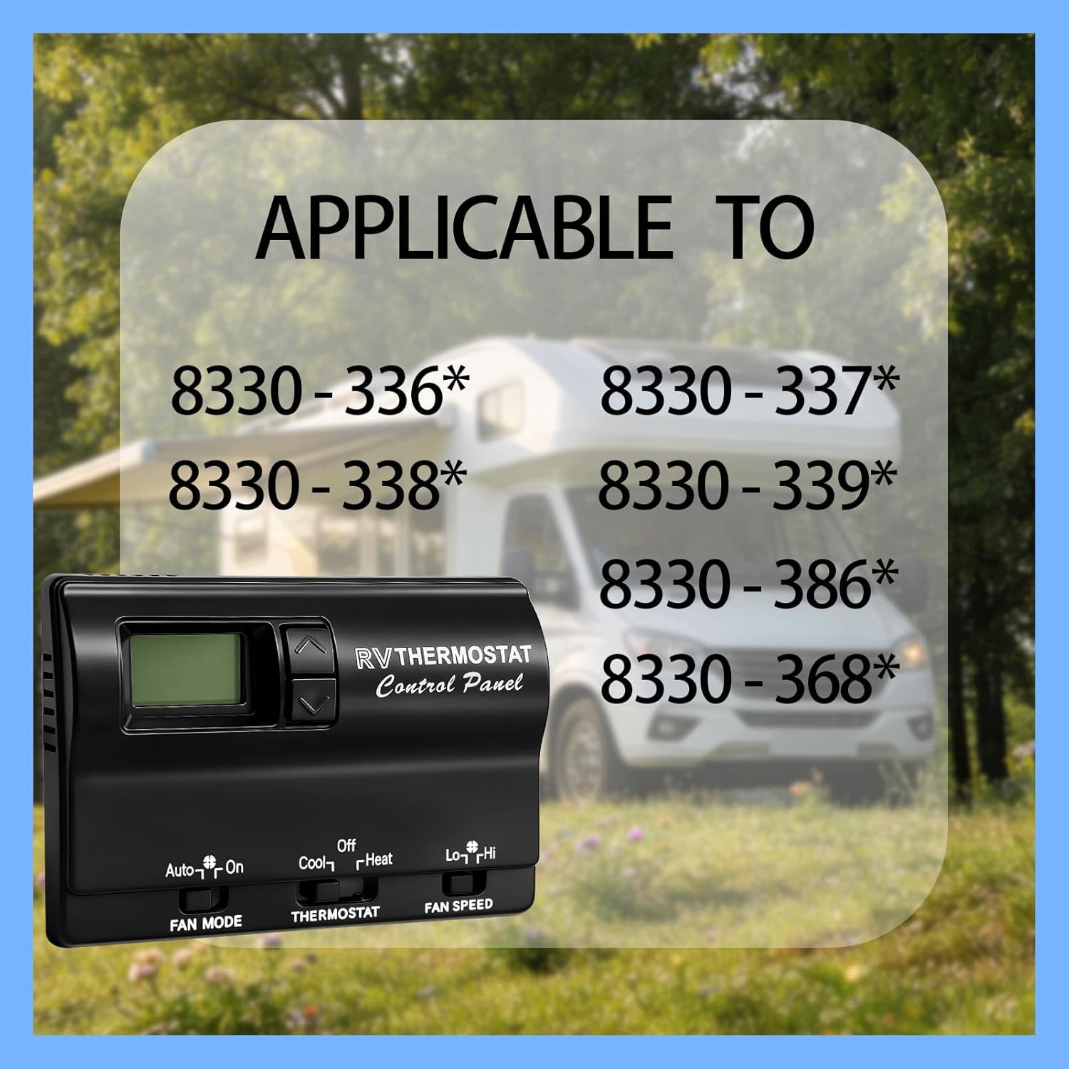 Easy Setup Coleman Mach RV Thermostat Replacement – Adjustable Modes Included
