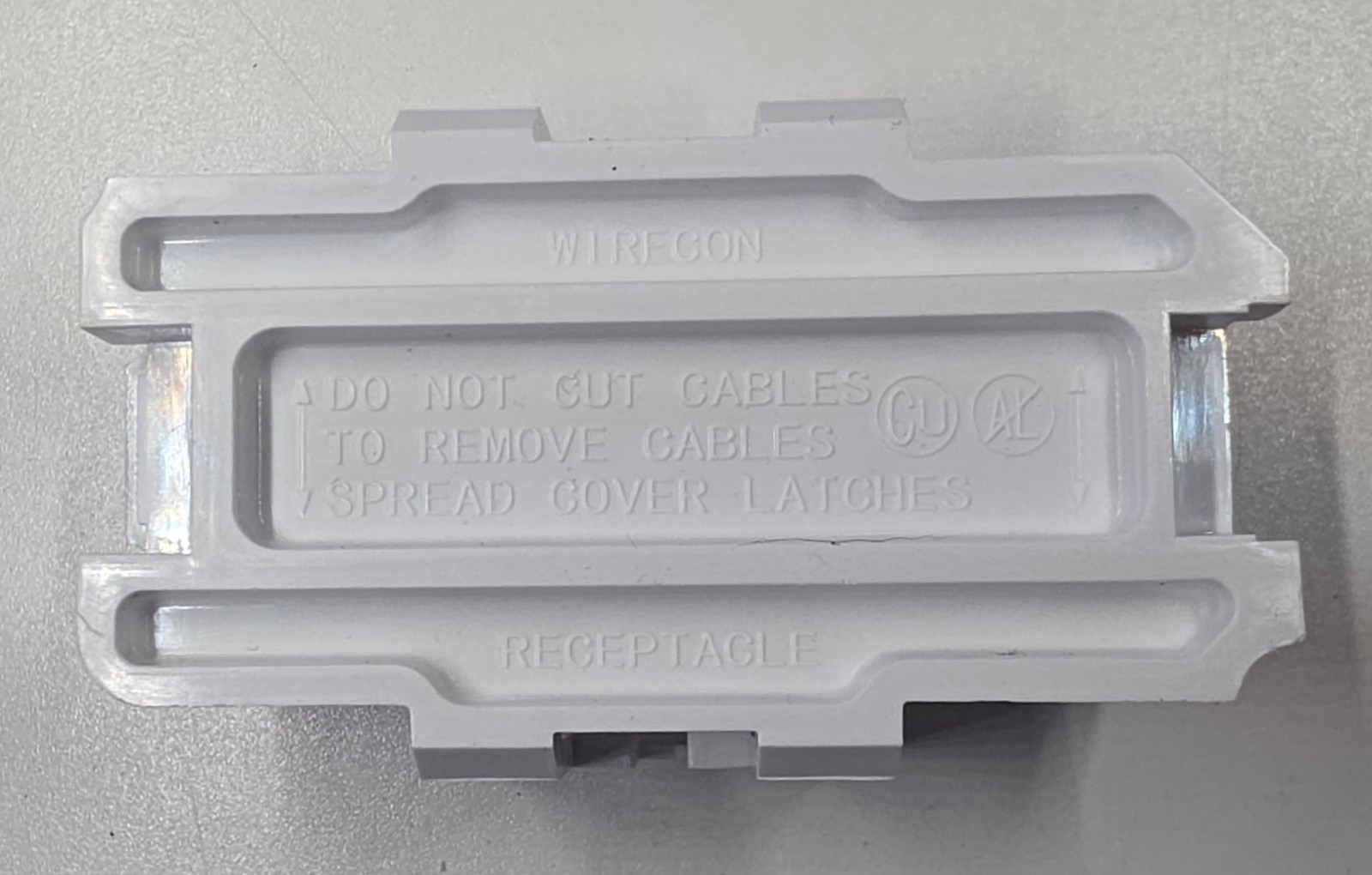 Wirecon WDRU15WT 15A 125V Duplex Receptacle Self Contained White RV Motorhome