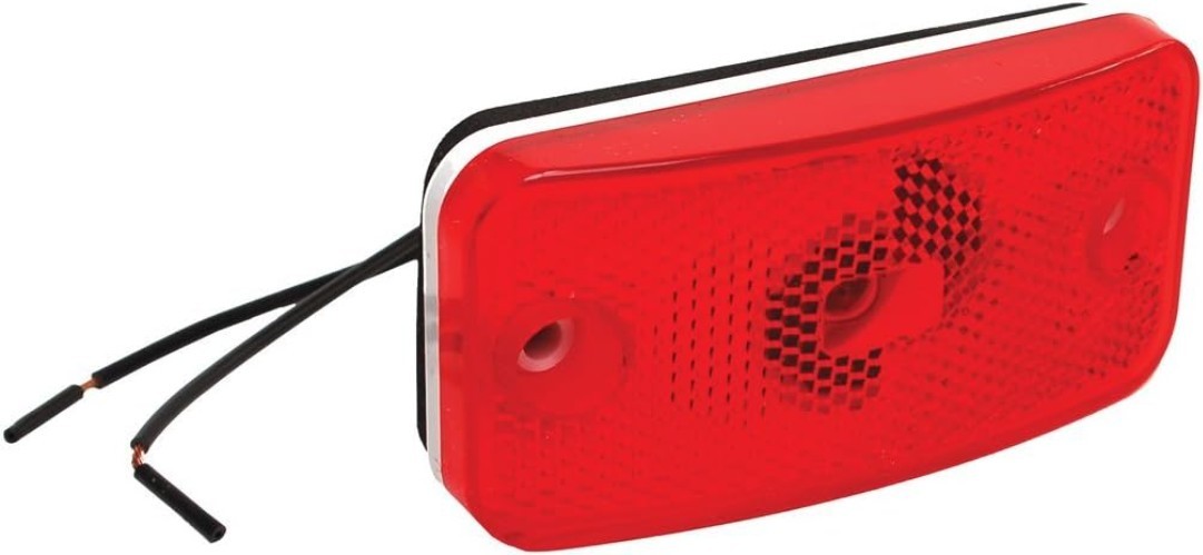 RV Clearance Light Compatible With Fleetwood Style 5x1x2 Inches Waterproof Red