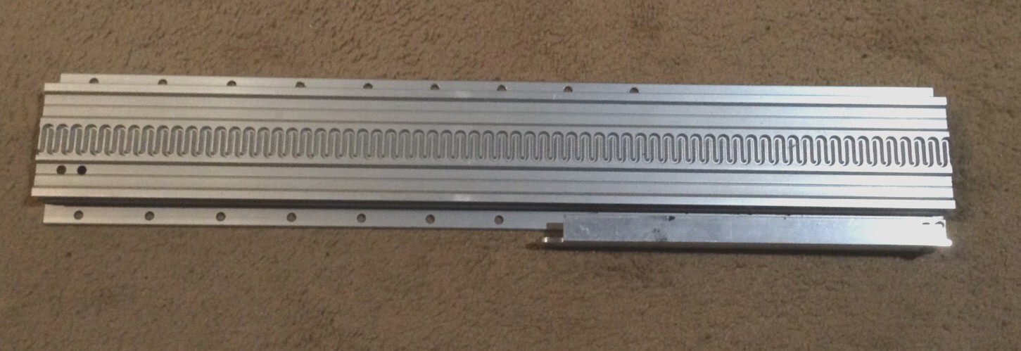 LIPPERT LCI SCHWINTEK BEDSLIDE TILT HEAD GEAR RACK 25-5/8″ BED SLIDEOUT TRACK