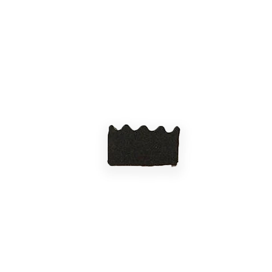 Auto RV Marine 5/8″ Self Adhesive Rectangle Ribbed Rubber Weather Seal Strip