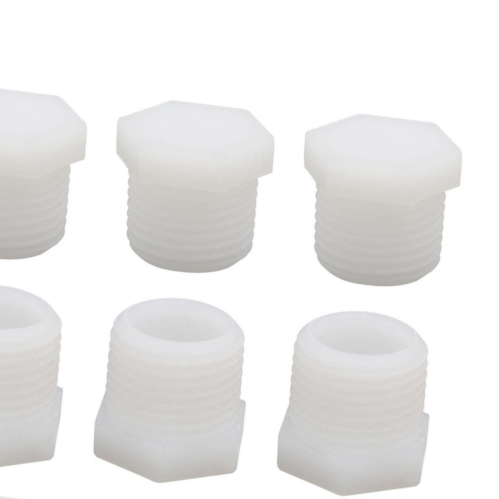 12 Pieces Drain Plugs Car Accessories High Strength PVC Modification Good