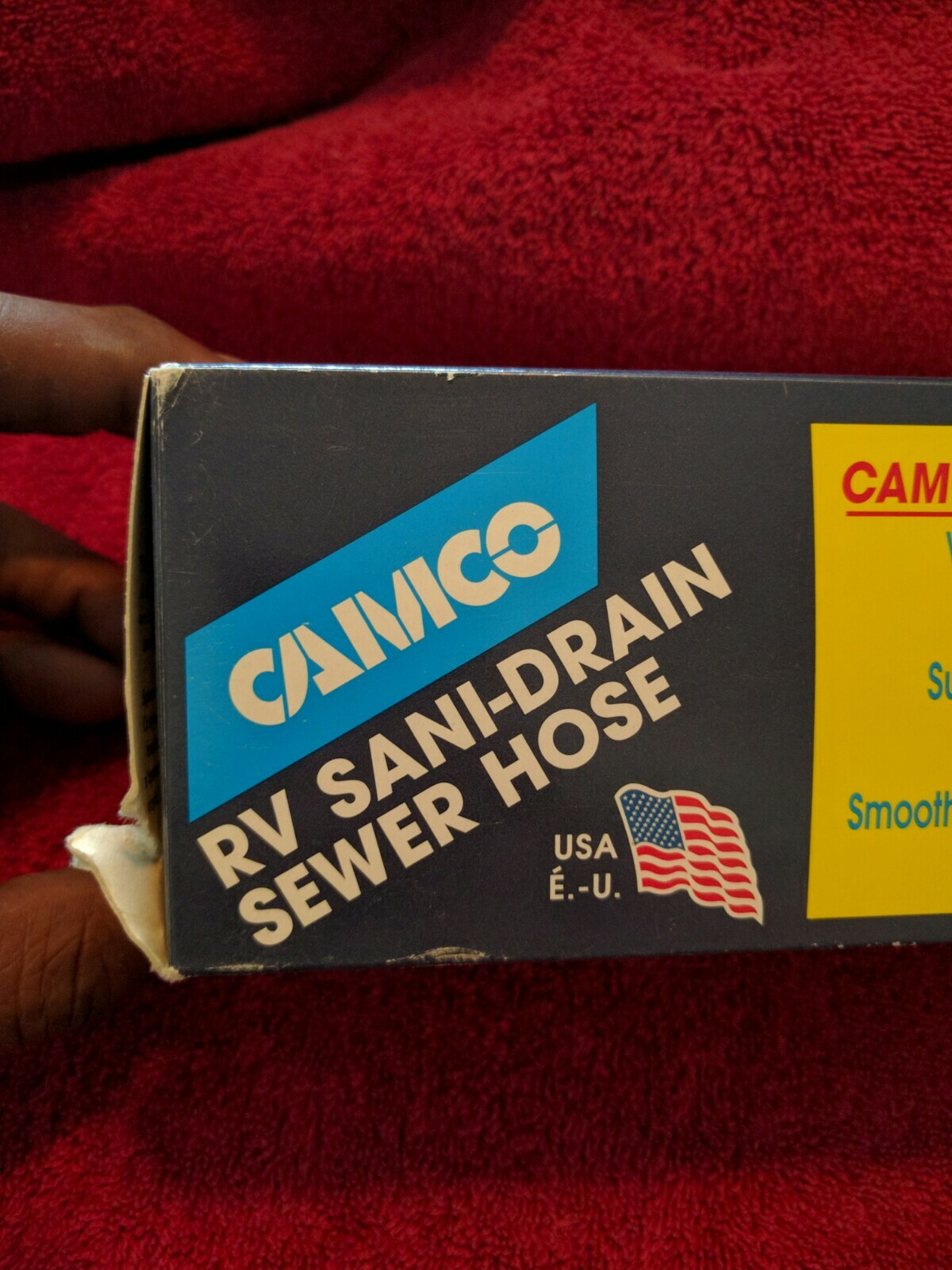 Camco 10ft. Heavy Duty RV Sani-Drain Sewer Hose / No clamps