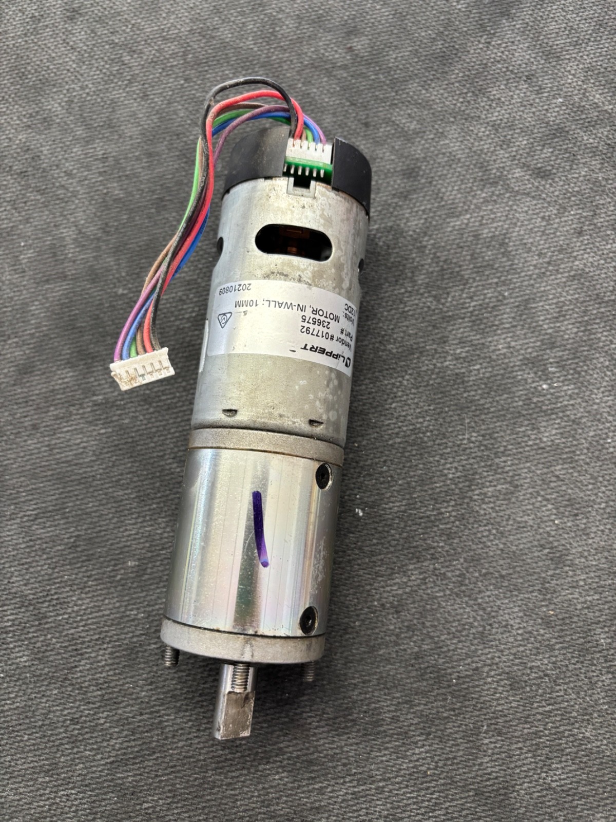 USED 236575 OEM Lippert Schwintek Replacement 10mm In-Wall RV Slide-Out Motor #1