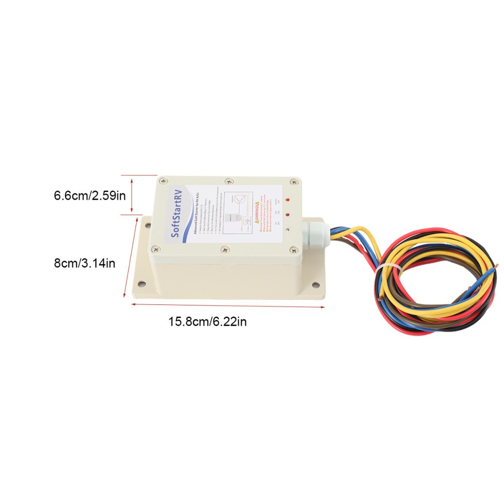 Soft Start Kit for Home Air Conditioner, 240V AC 20A AC Soft Start Kit
