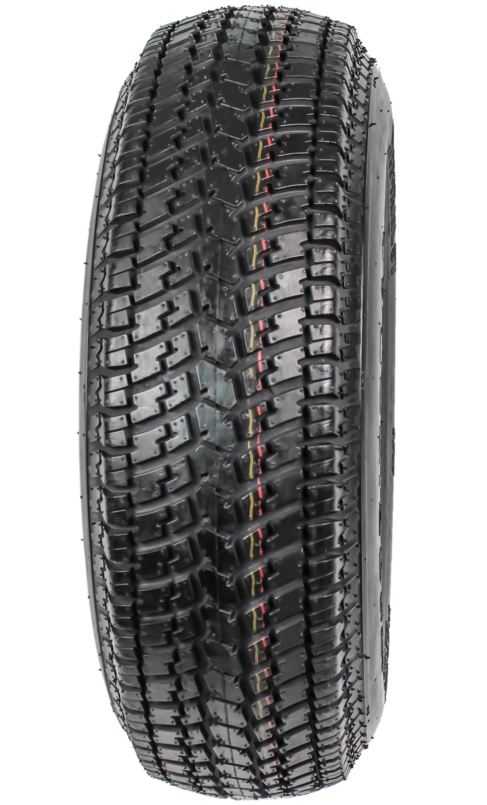 Trailer Tire Rim ST205/75D14 14 Inch LRC 5 Lug Avalanche Black Aluminum Wheel