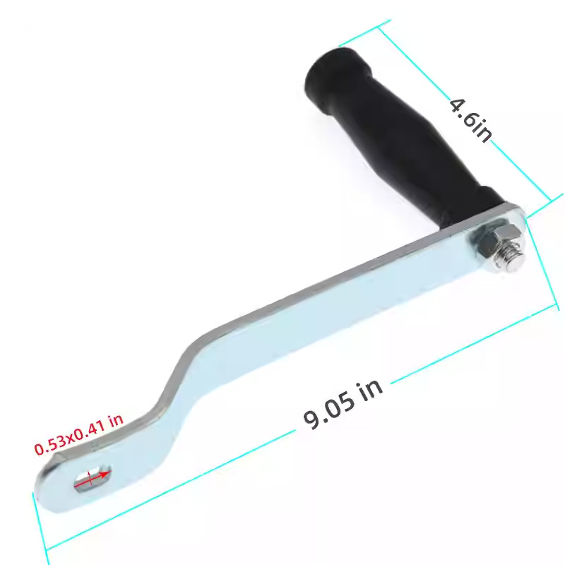 Handle for marine vehicles trailer machine accessories