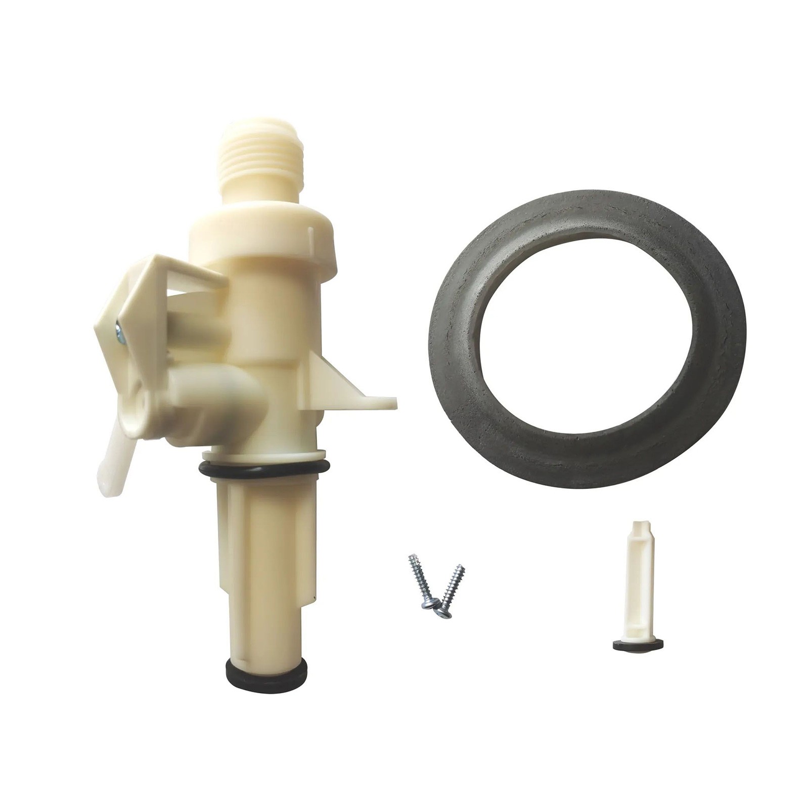 ABS 13168 RV Toilet Water Valve Kit for Thetford Aqua Magic IV Repair Part