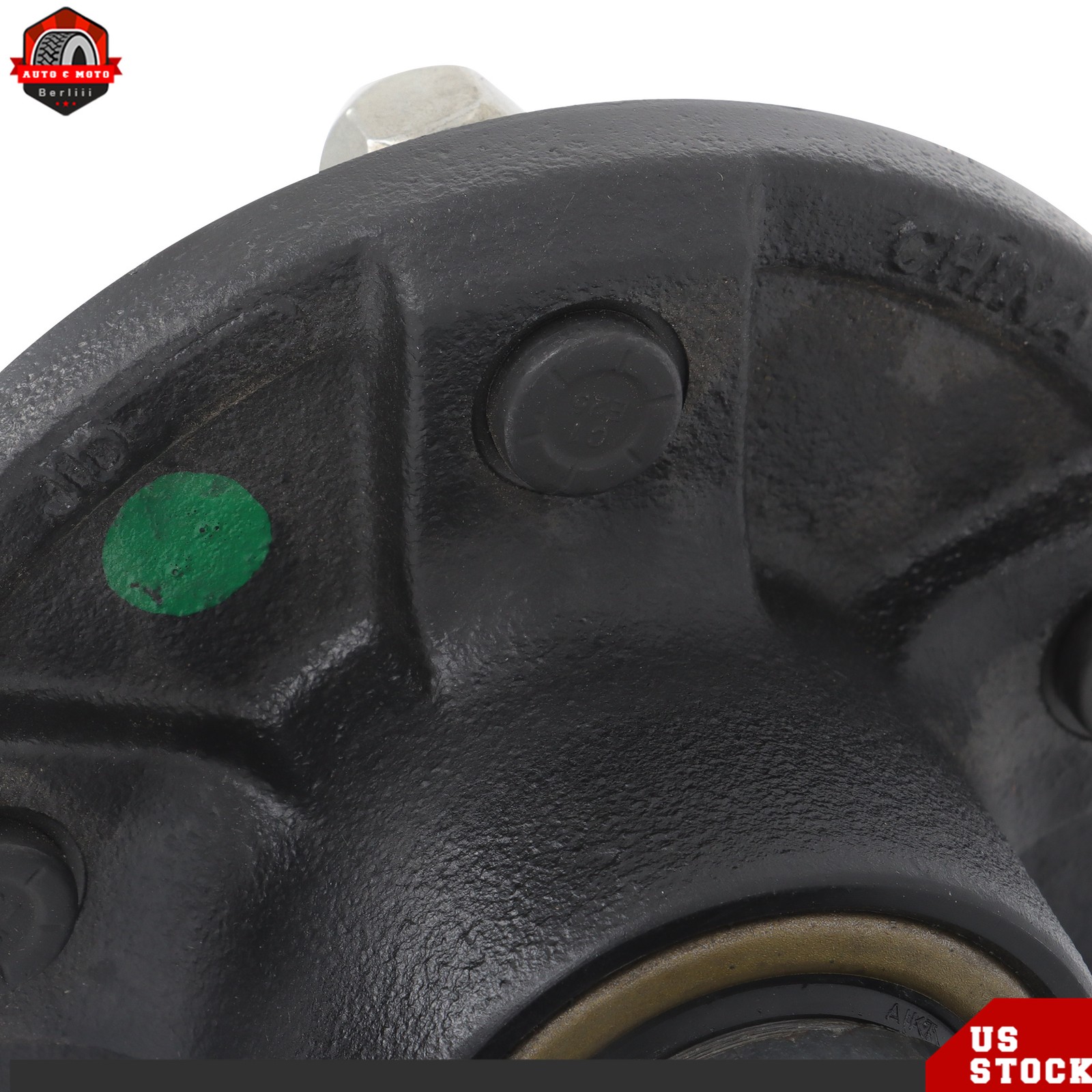 For 3500 lbs Axle 1/2 Pack 5 on 4.75″ Trailer Idler Hub Kit Circle #84 Spindle