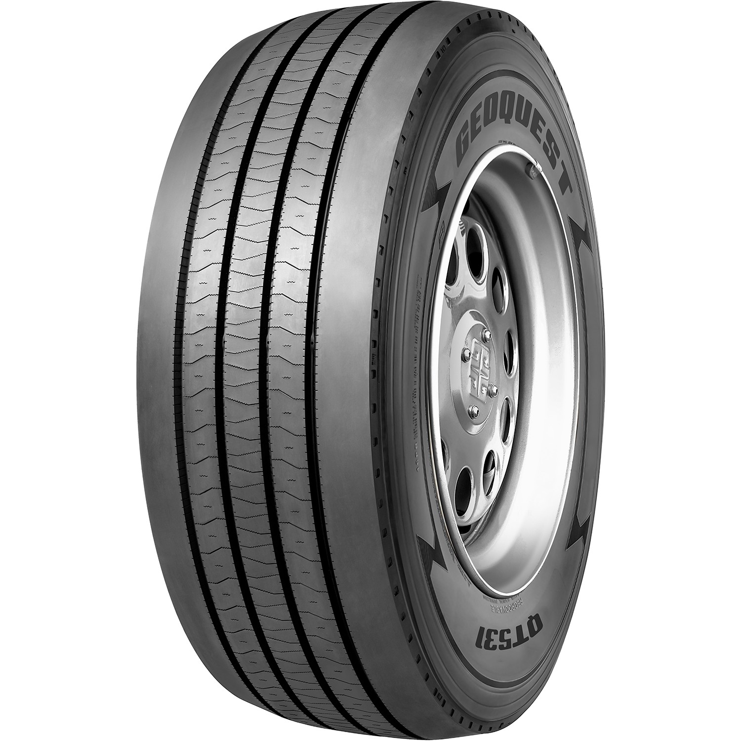 8 Tires ST 235/80R16 129/125M Load G 14 Ply Geoquest QT531 All Steel Trailer