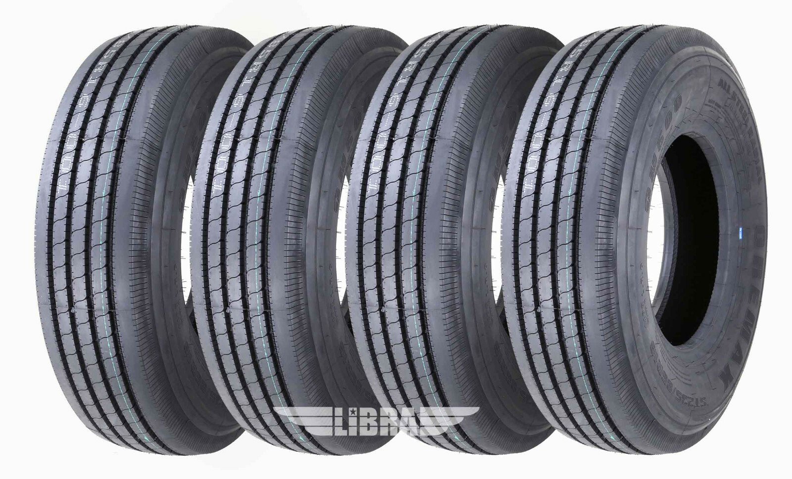 Set 4 GREMAX ST235/85R16 All Steel 14PR RV Trailer Tires 235 85 16