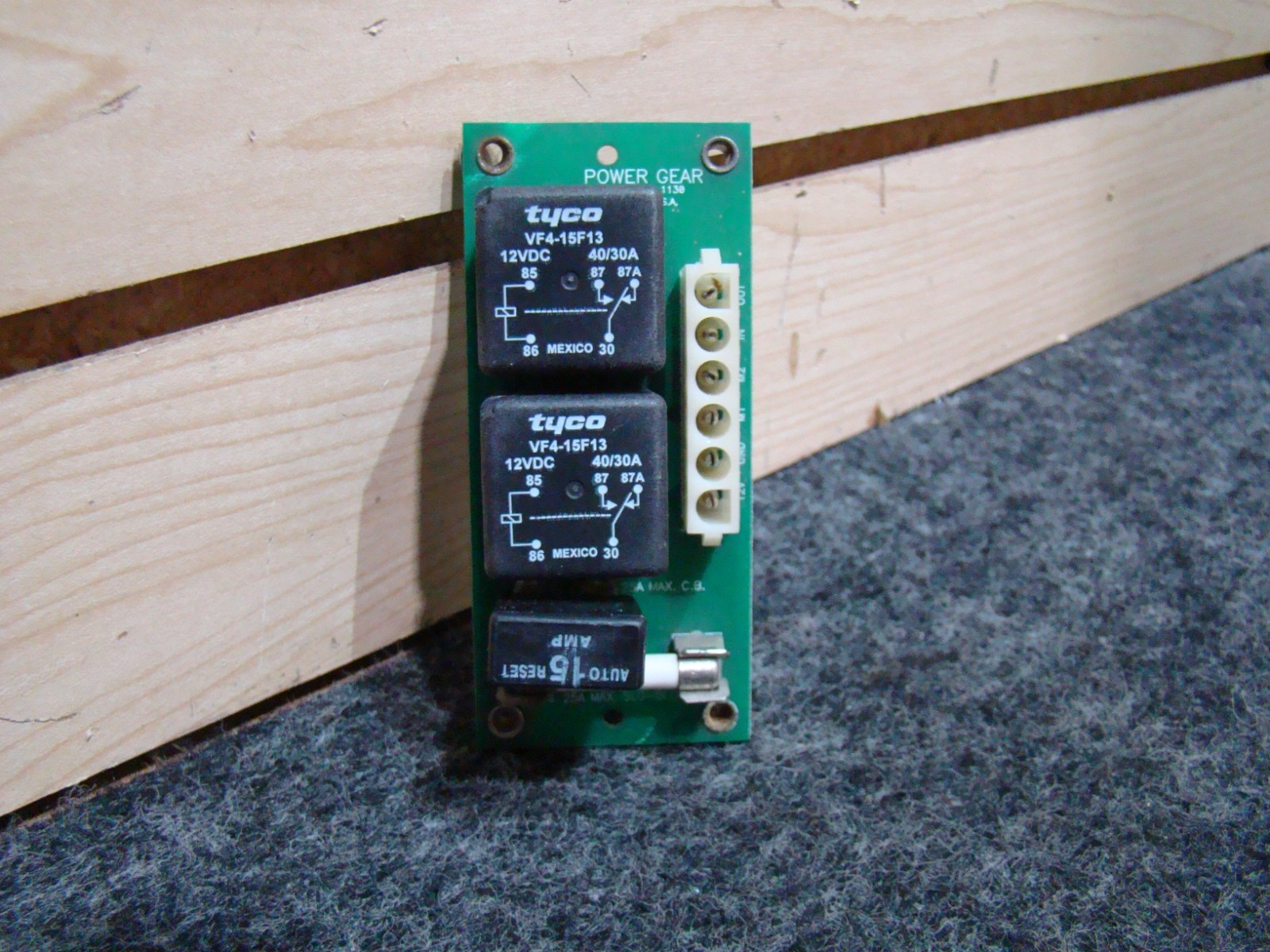 USED RV/MOTORHOME POWER GEAR SLIDE OUT CONTROL BOARD P/N: 14-1130