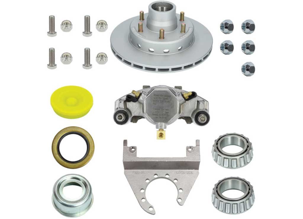 DeeMaxx 1/DBI-6K-MAXX/SS-KIT One Wheel Integral 6,000lb Coating Disc Brakes