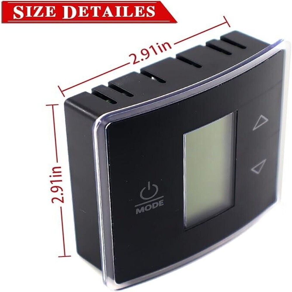 For Dometic 3316250.712 RV Thermostat Touch Control Single Zone//