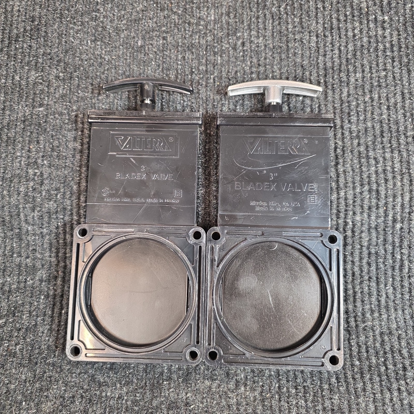 2-Valterra T40 3″ RV Waste Dump Gate Valve 3-Inch Hub x 3-Inch Blades ONLY!