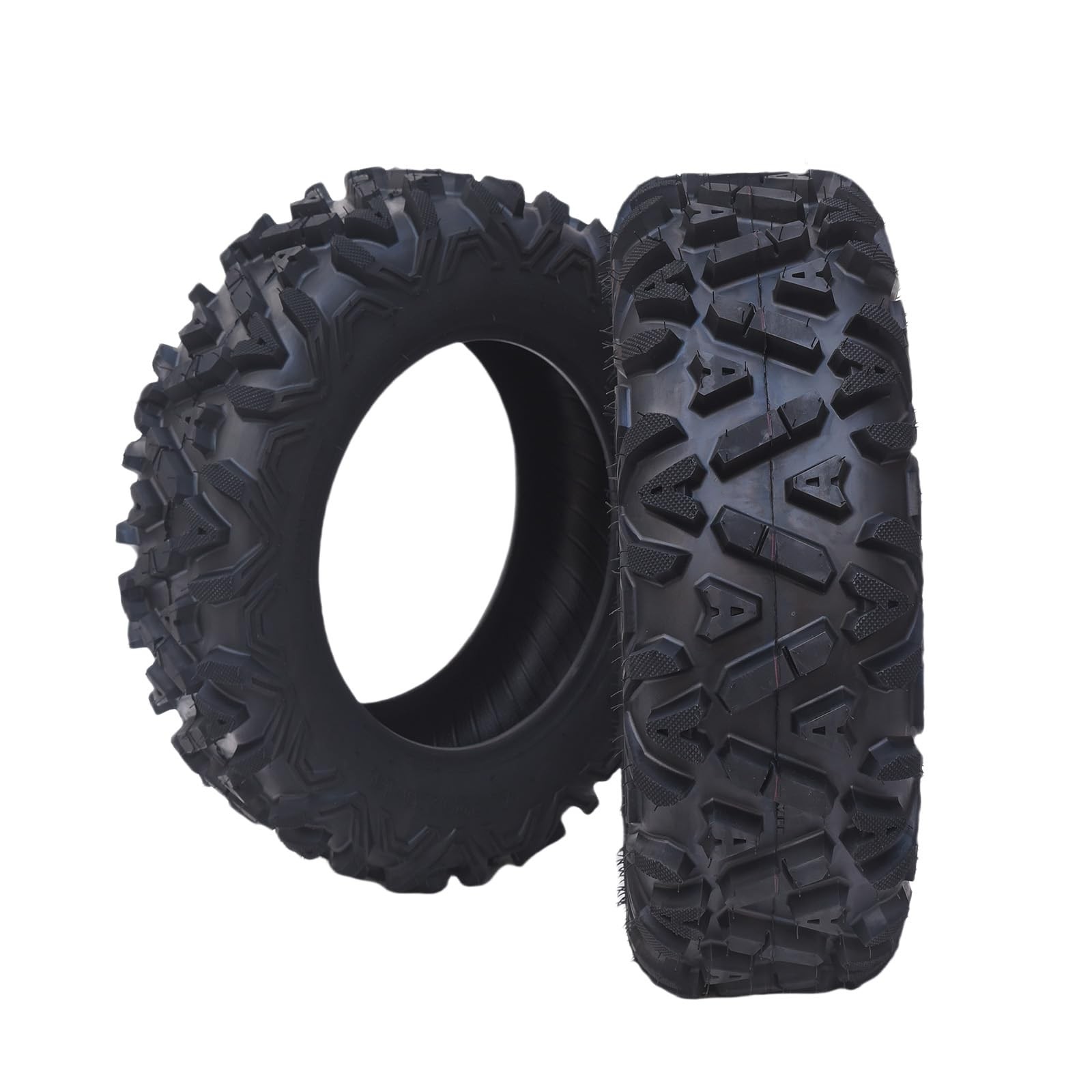 Set OF 2 6PR 24×8-12 ATV Tires 24x8x12 UTV Tire 24 8 12 All Terrain Heavy Duty