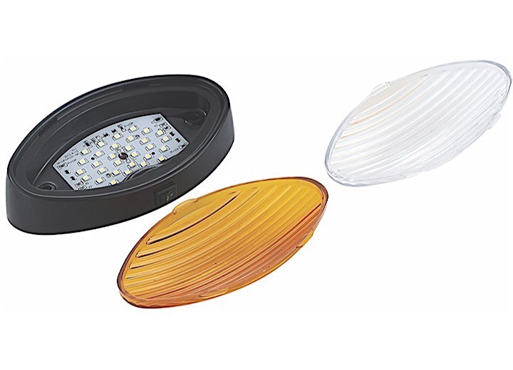 Ming’s Mark 9090131 Black LED Oval Light 170 Lumens On/Off