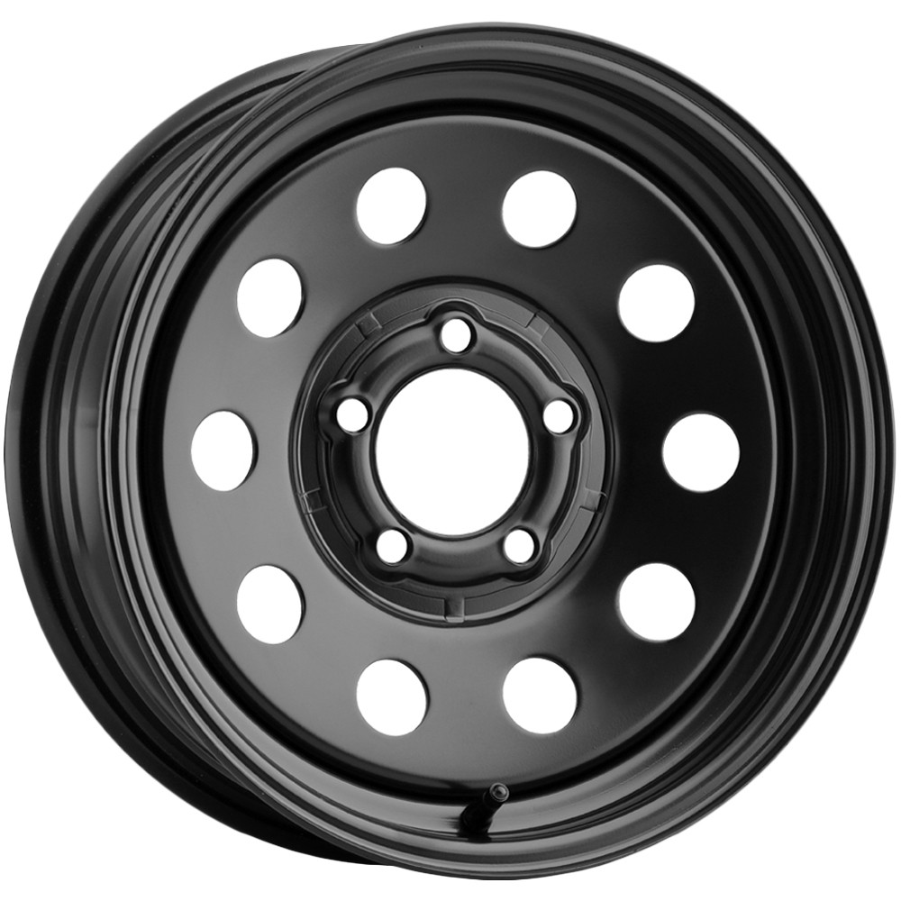 Allied 27 Trailer Mod 16×6 8×6.5″ +0mm Satin Black Wheel Rim 16″ Inch