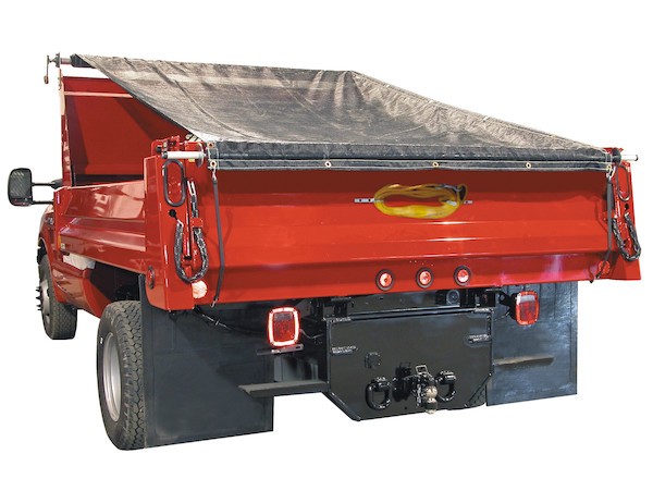 Buyers Products DTR7015 7 x 15 ft. Aluminum Tarp System with Mesh Tarp