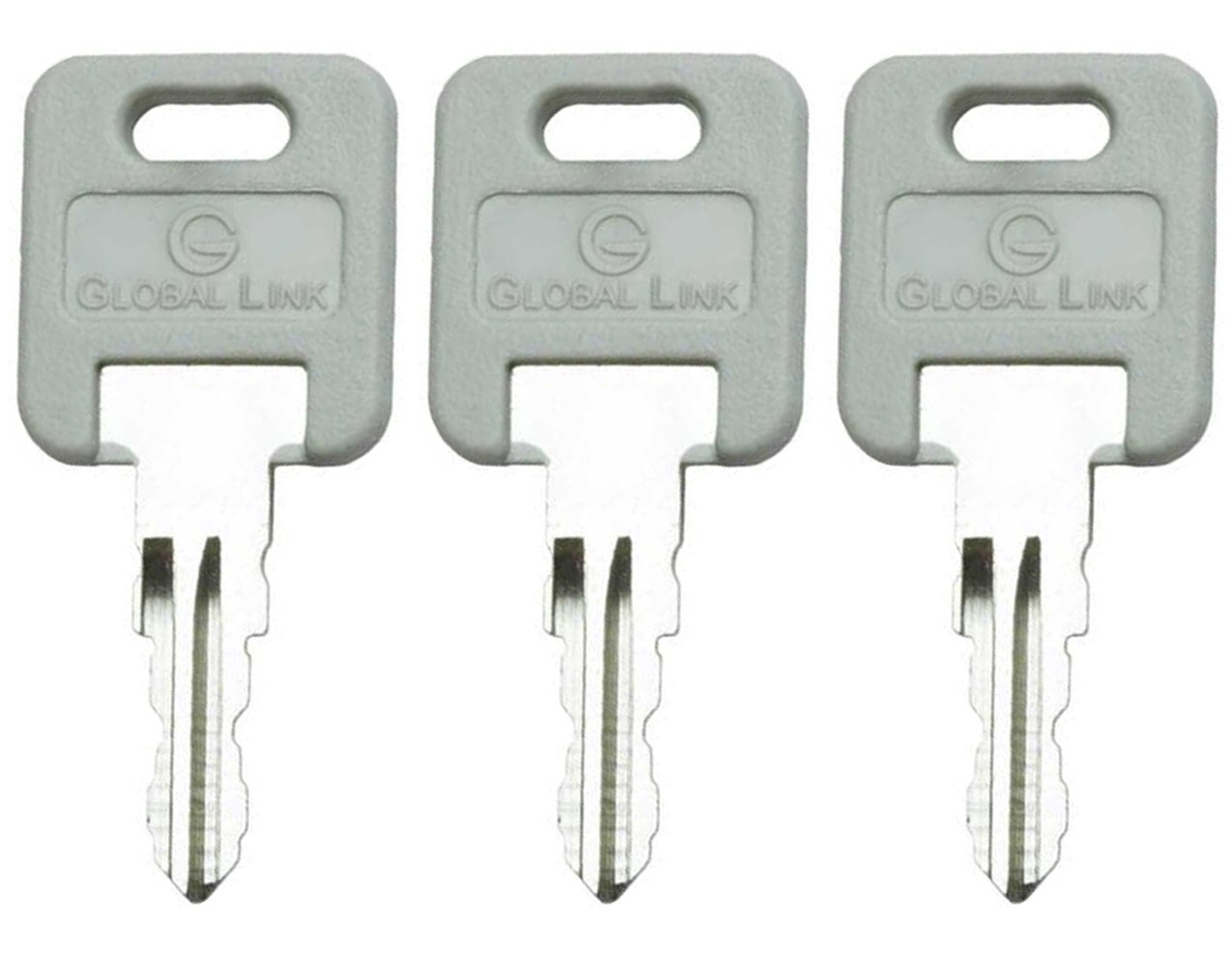 Global Link GREY Replacement RV Lock Key G391 for Compartment Storage