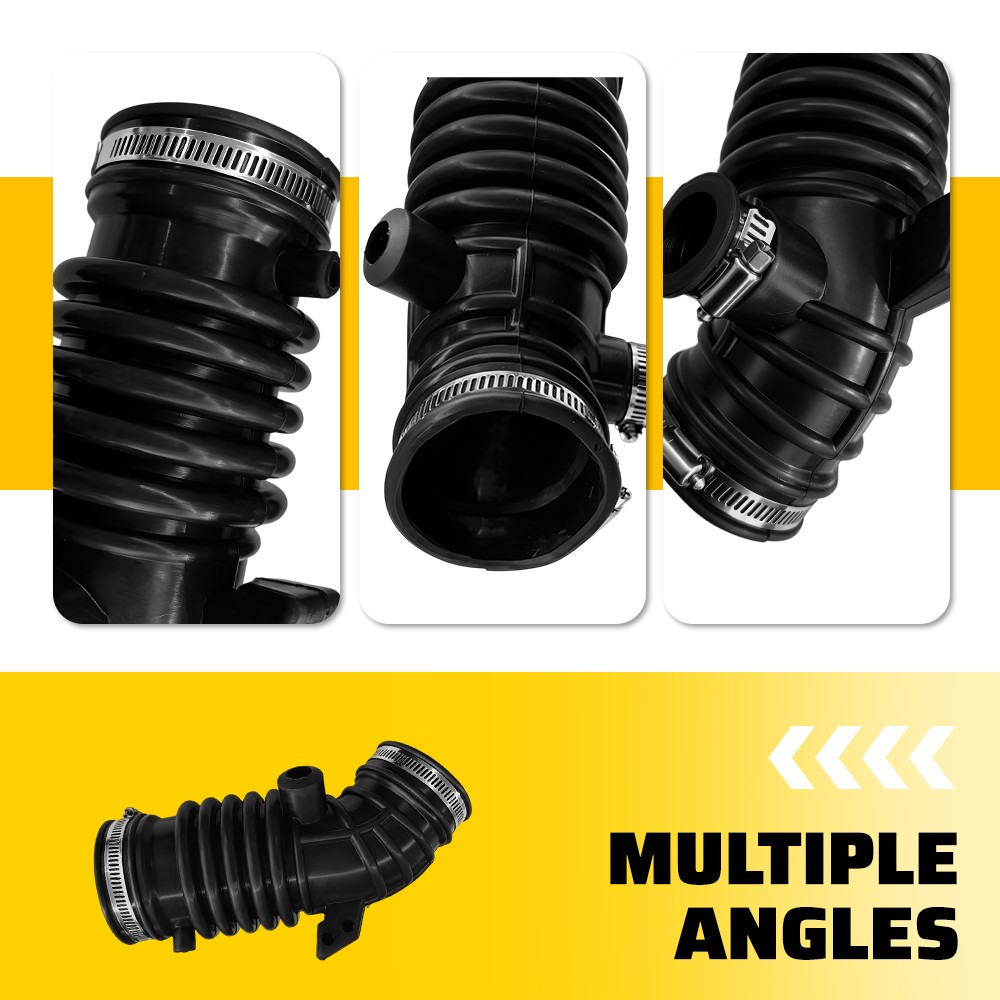 1-10xNew Engine Air Intake Rubber Hose With Clamp Fit Nissan Sentra 2000 L4 1.6L
