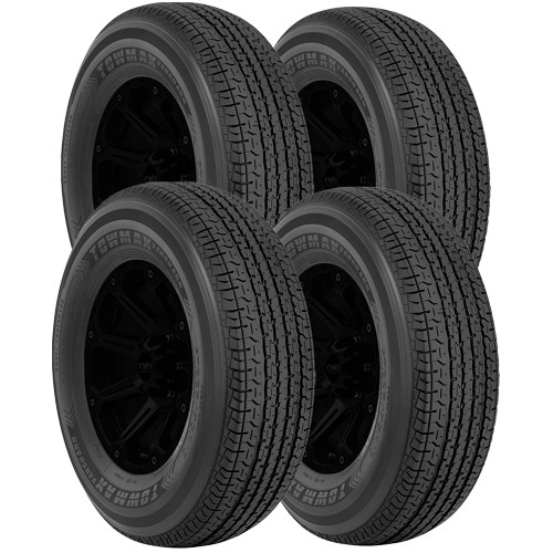 (QTY 4) ST235/85R16 Towmax Towmax Vanguard Trailer 128/124N Load Range F Tires