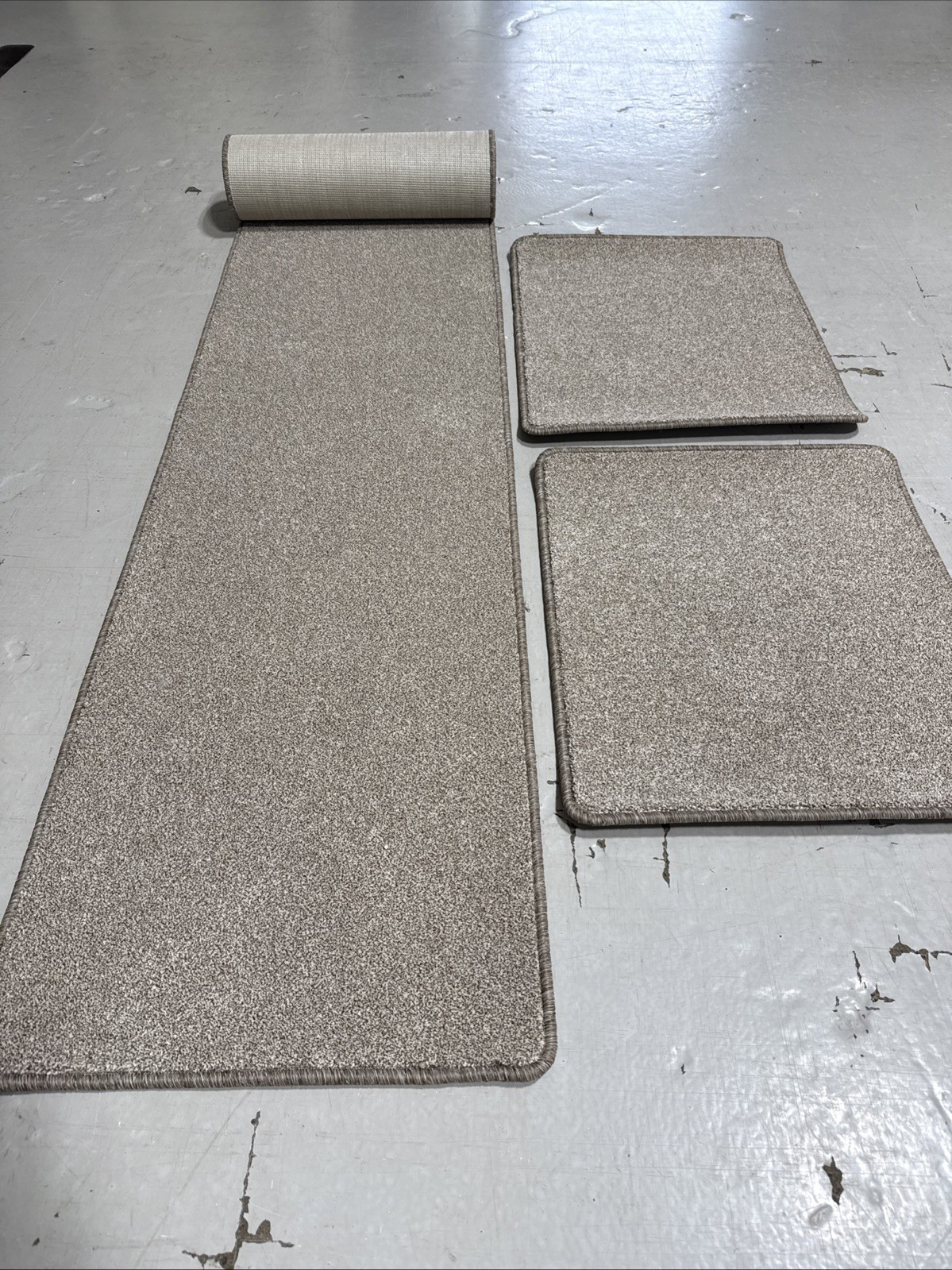 Caravan/Motorhome Carpet Runner Mat Set, Bleach Cleanable, 50cm Wide