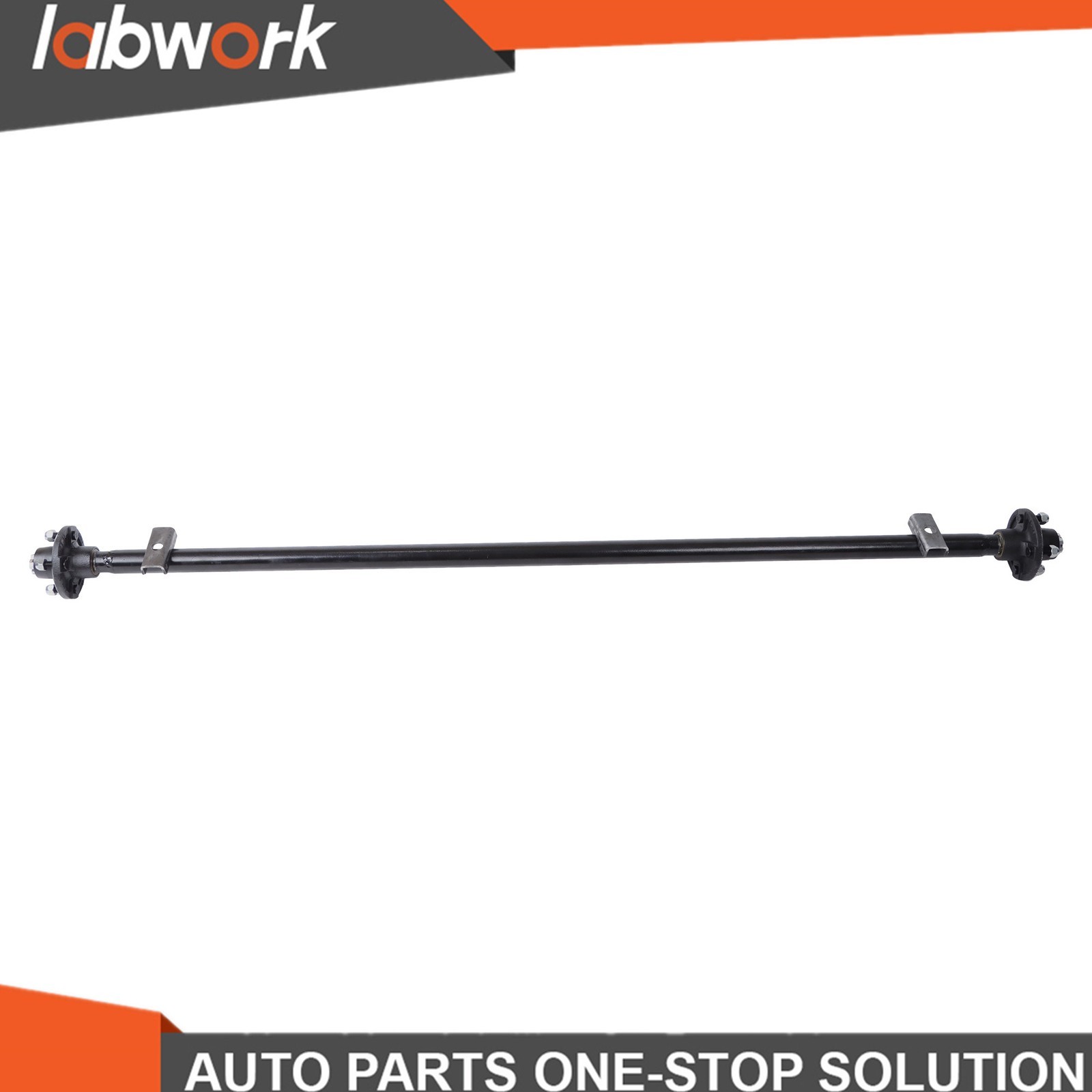 Labwork 2000lbs Trailer Axle 4 lug-4″ 72″ Hub Face for all light trailers