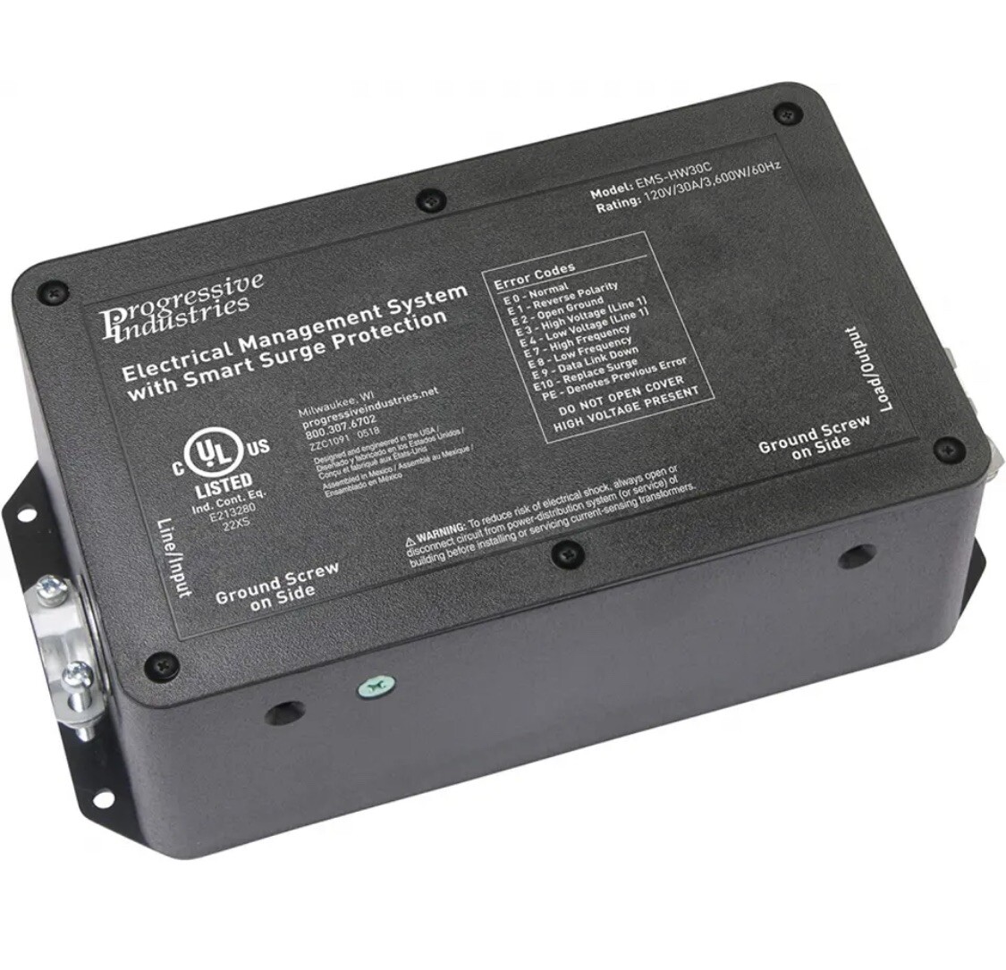 Progressive Industries EMS Series 30A Hardwired Surge Protector EMS-HW30C *NEW*