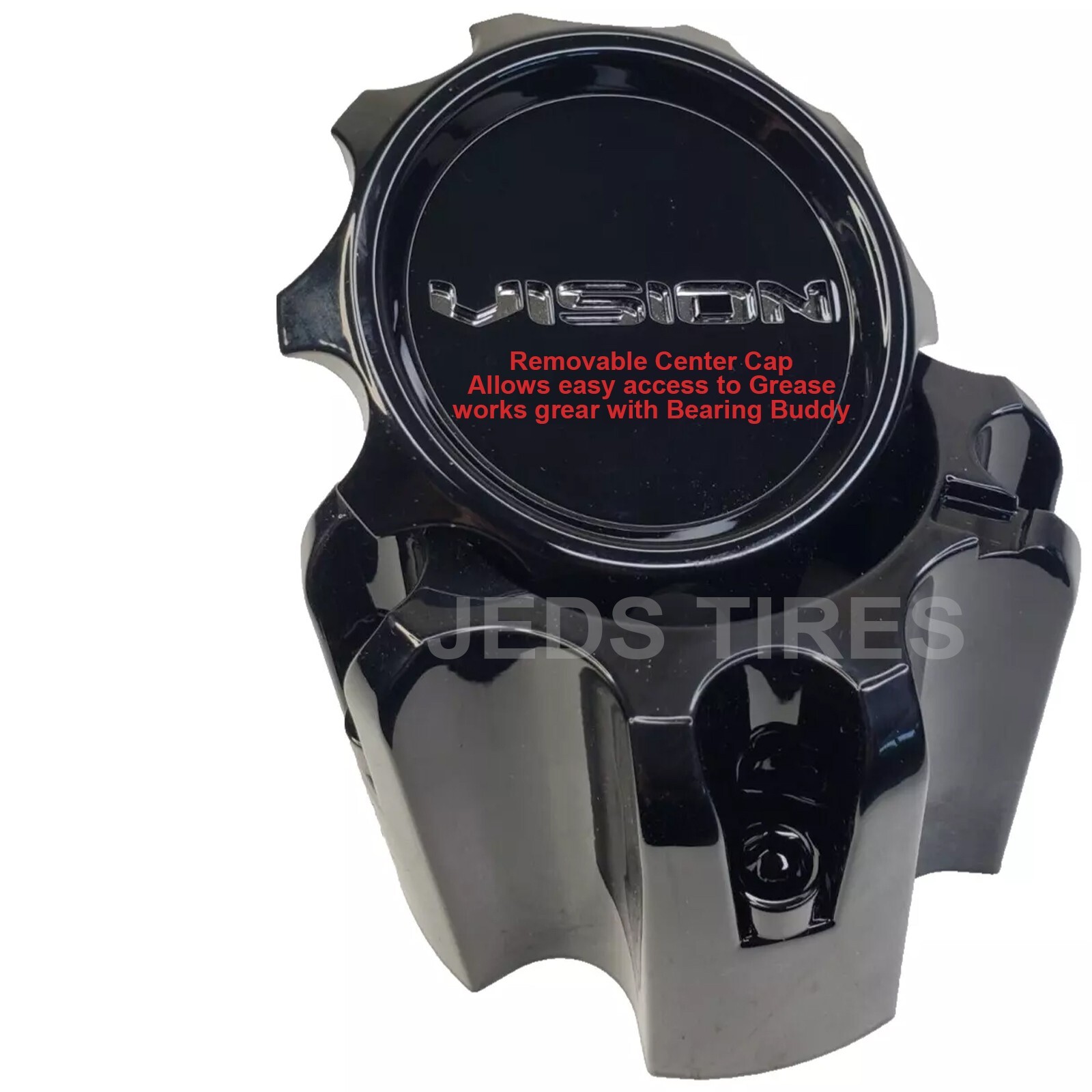 Vision Wheel 353 Turbine 15×6 5×4.5 0mm Matt Black 353VTH5665MB0