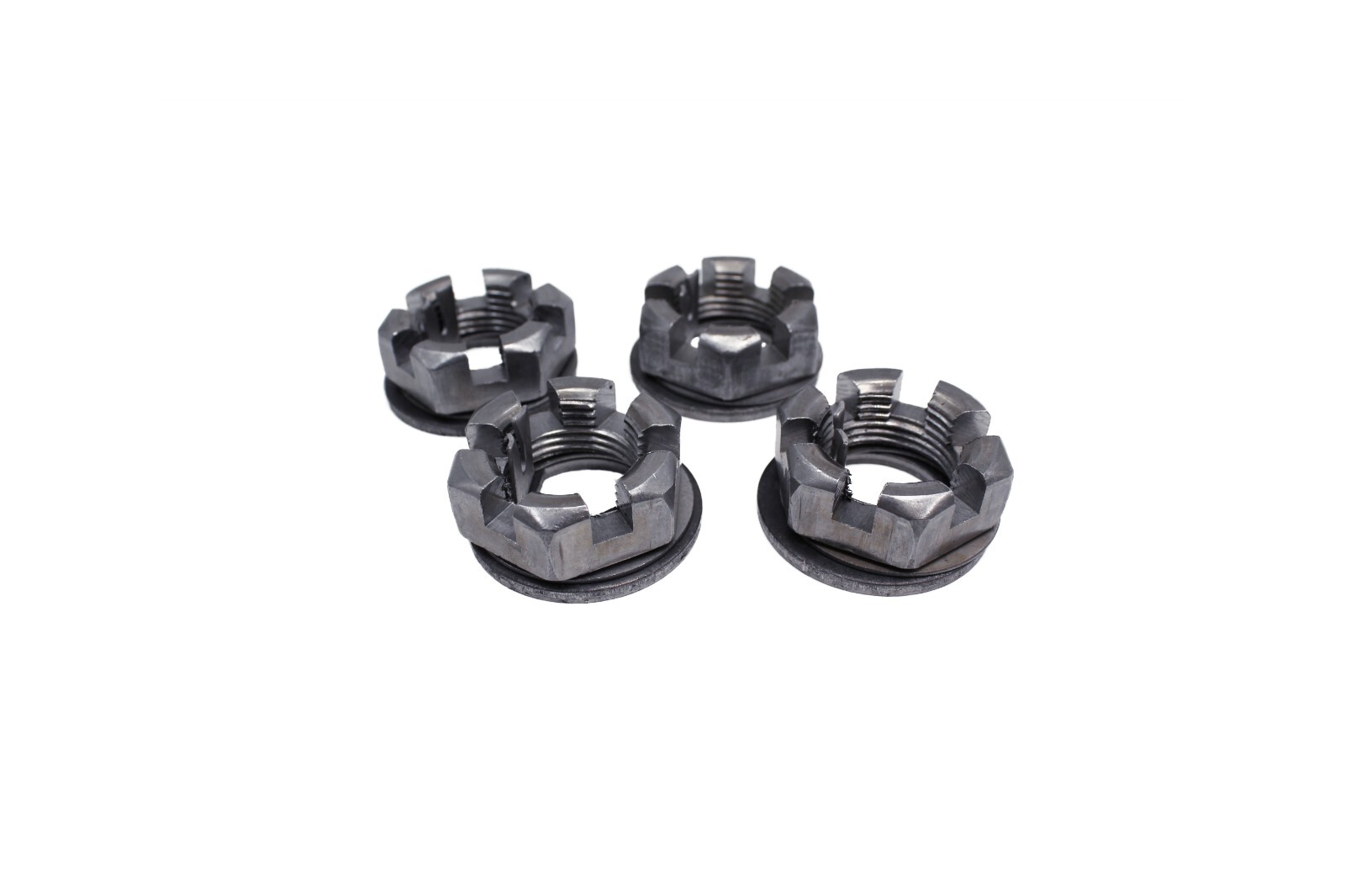 D Spindle nut kit for 1 inch Trailer Axles 4 units