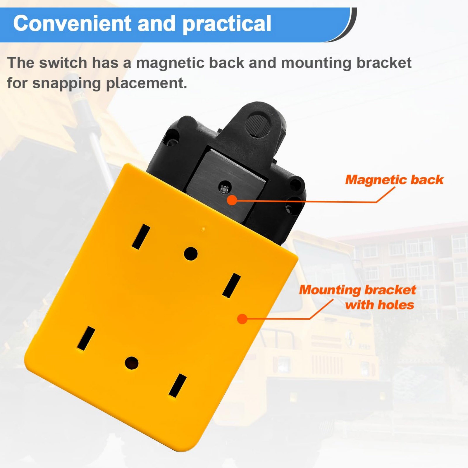 Hydraulic Dump Trailer Remote Control Switch 12V DC for Lift Gate Tipper System