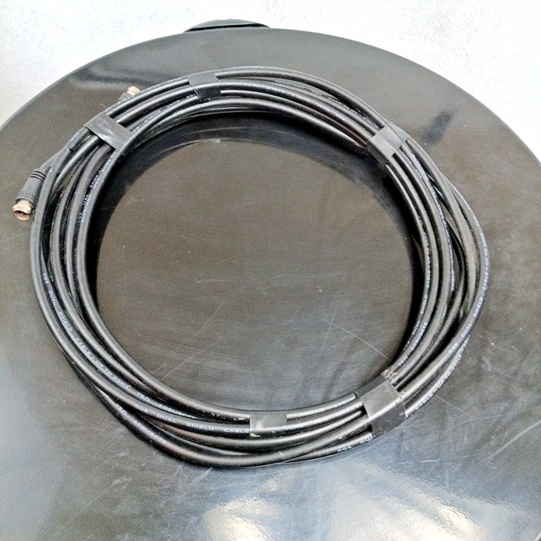 Winegard Pathway X2 Portable Satellite Antenna for DISH + Coax Cable – Untested