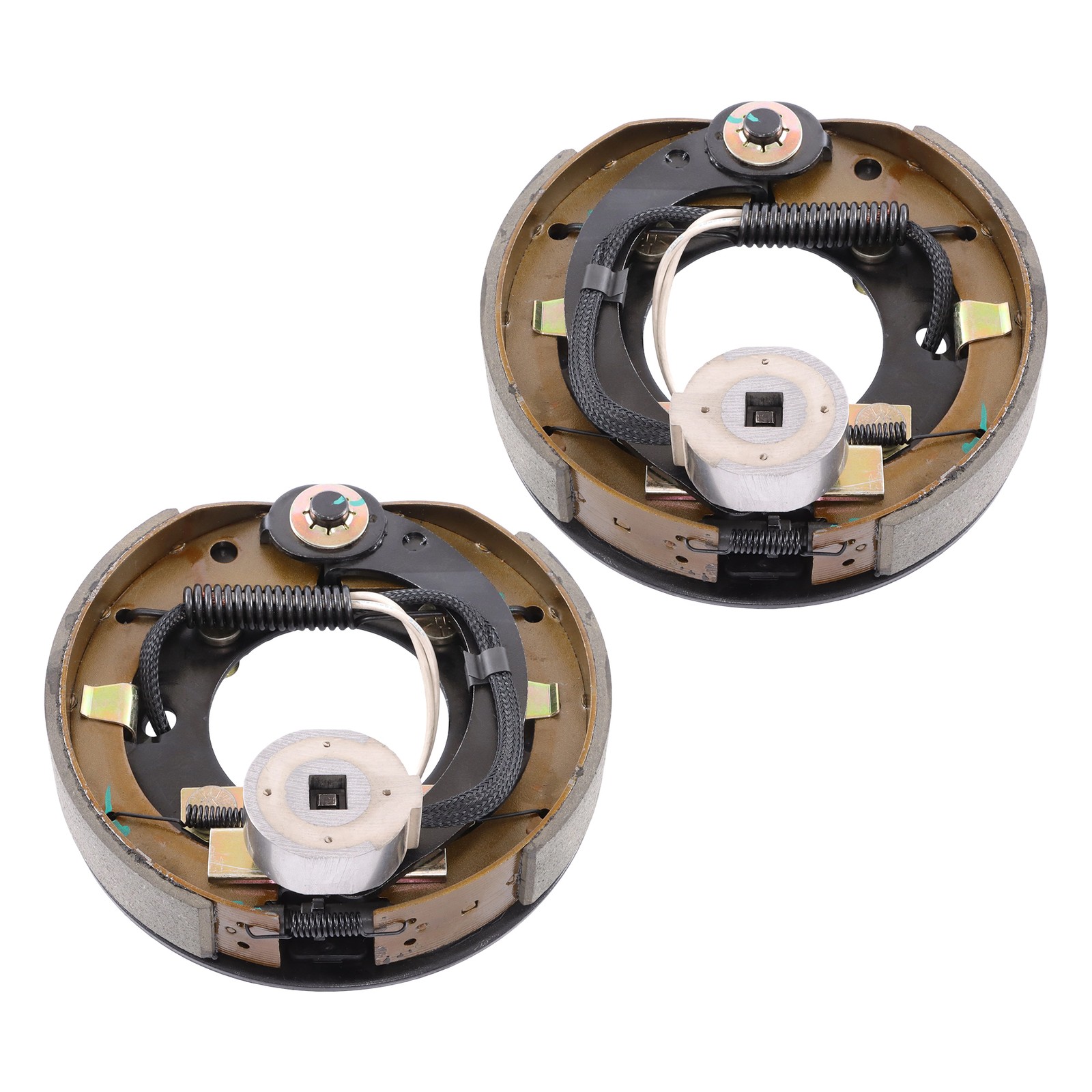 2X Electric Backing Plate 7′ X 1-1/4′ GD Trailer Brake LH&RH For 2000-2500lbs
