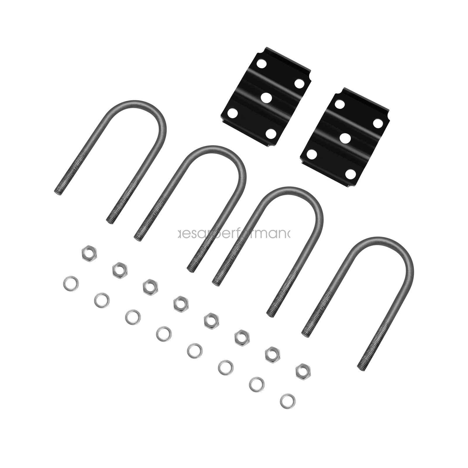 New trailer U bolt kit for 5200-7000lbs 3″ Round Axle 7″ long 1/2″ dia -20080