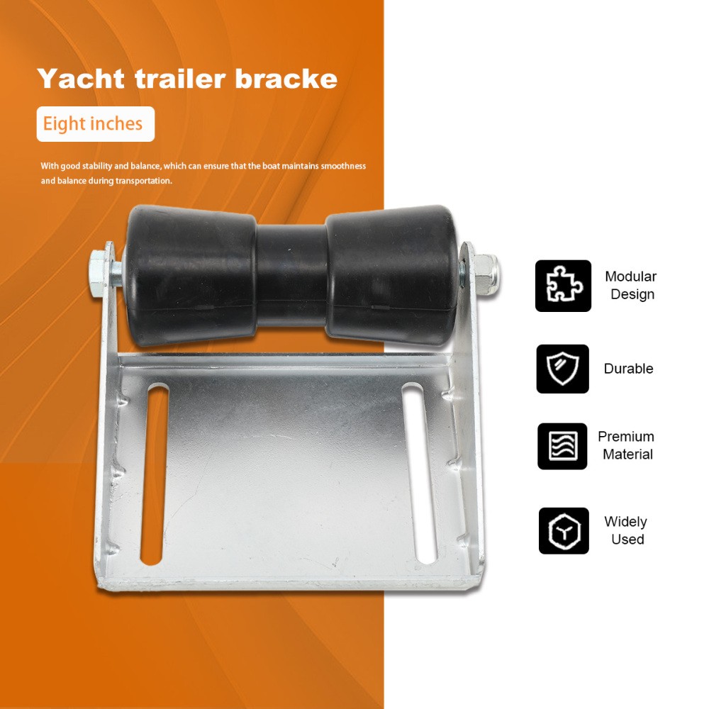 8/10/12 inch Keel Roller Assembly Kit with Brackets For Boat Trailer Rollers