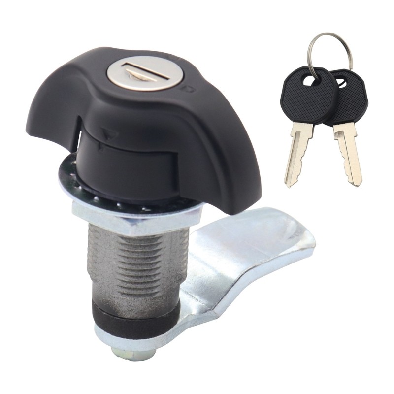 2 Keys Tubular Cam Cylinder Lock for Mailbox RVs Caravans Campers Cabinet Lock
