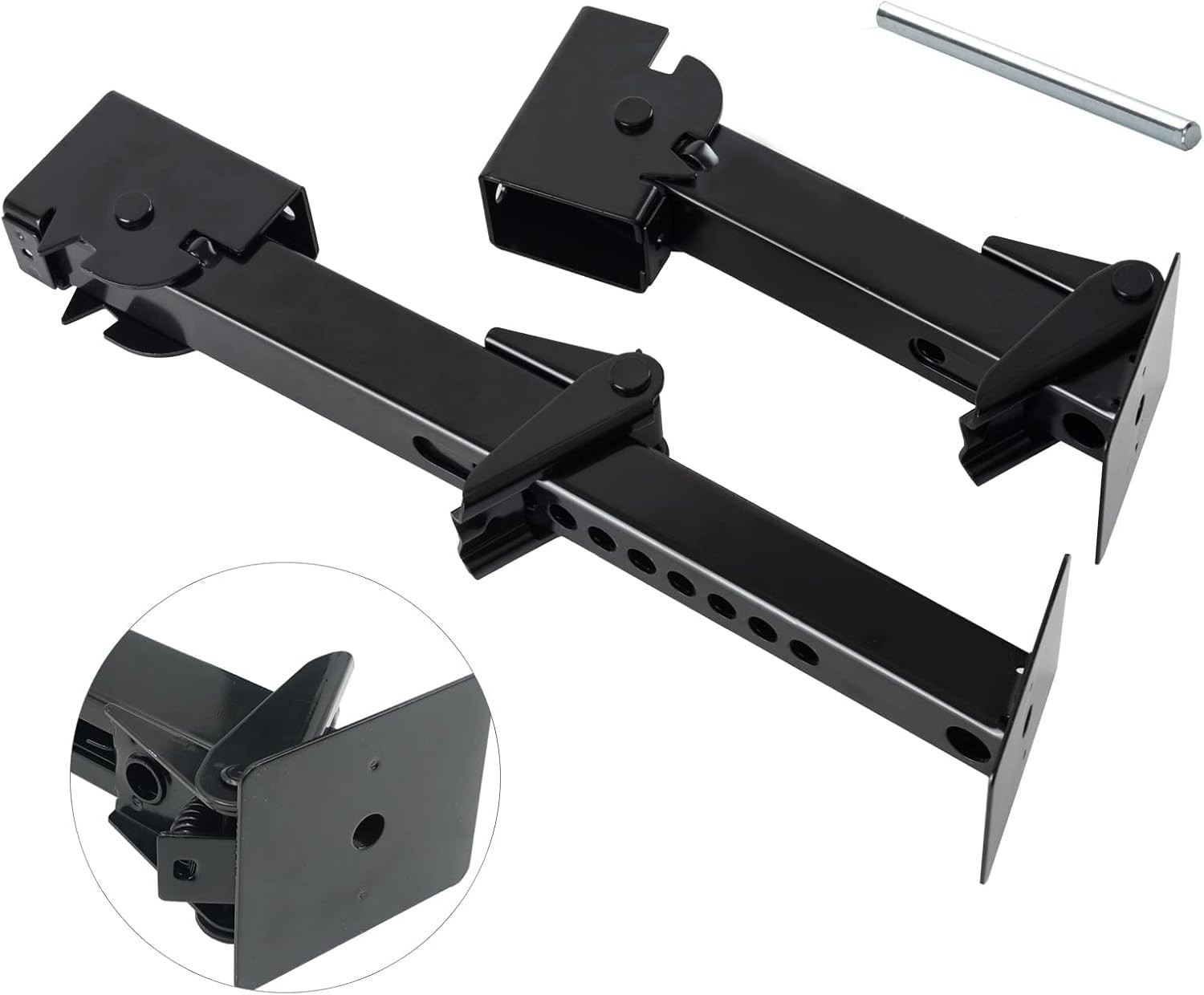 Heavy Duty Telescoping Stabilizer Jacks for Travel Trailers – 1000 lbs Each