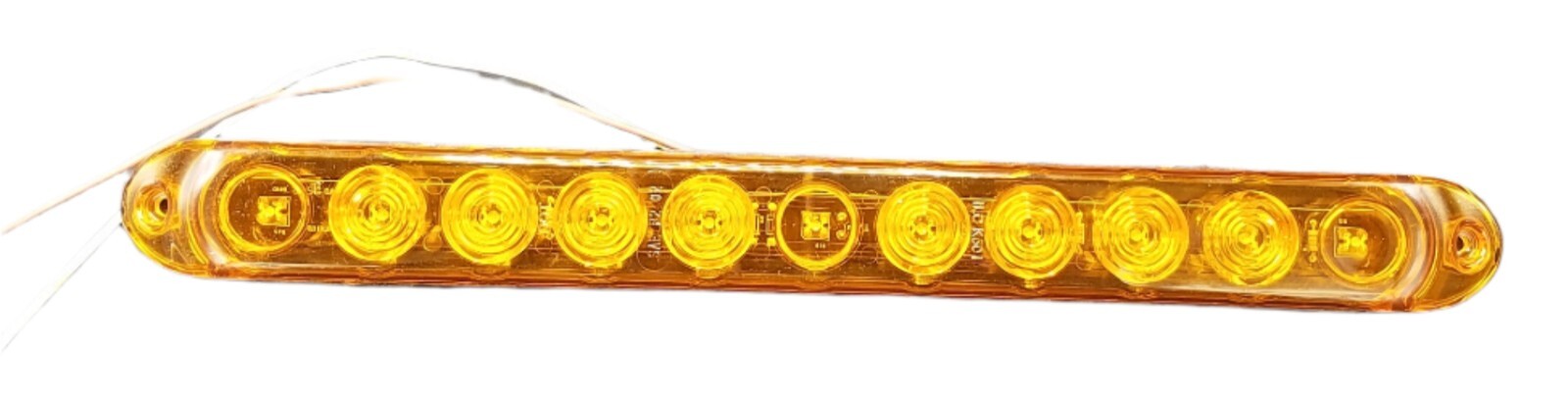 Innovative Sidemarker/Clearance Light 15″ Slim Line Amber Surface Mount LED