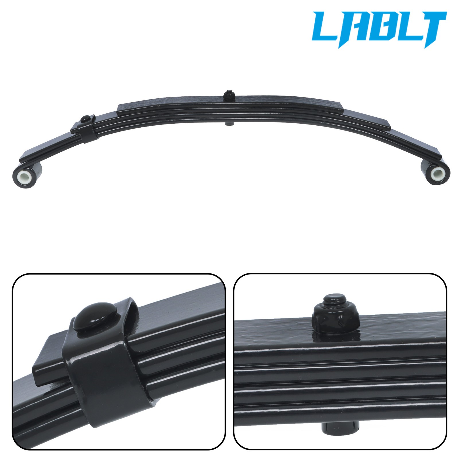 5000lbs Tandem Trailer Axle Suspension 2500lbs 4 Leaf Springs+U-bolt+Hanger Kit