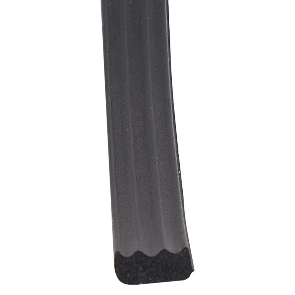 AP Products 018-664 50′ Black EPDM Sponge Rubber Door/Window Foam Seal w Ribs