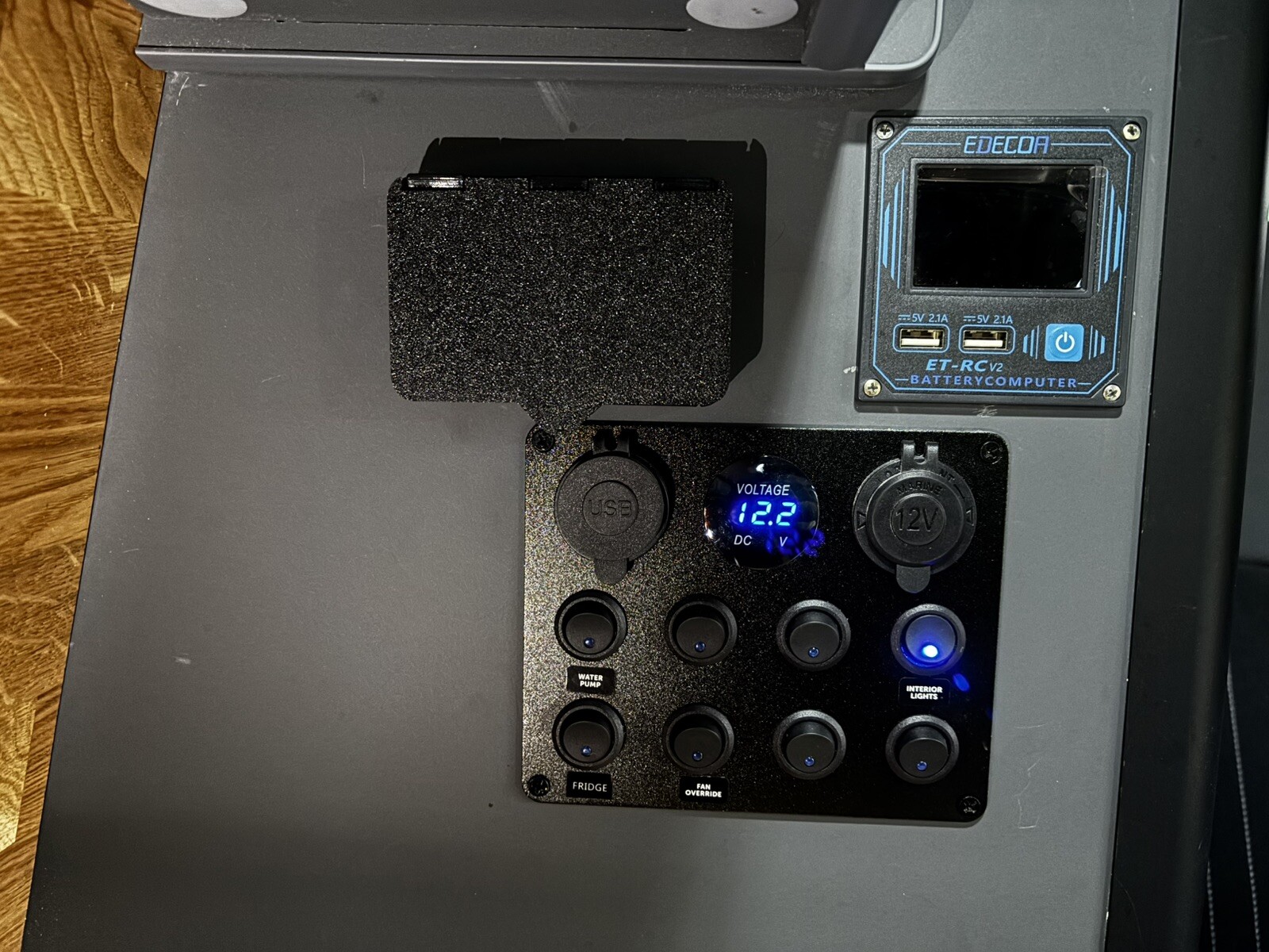 Diesel Heater LCD controller Screen Cover & Mount UPGRADED