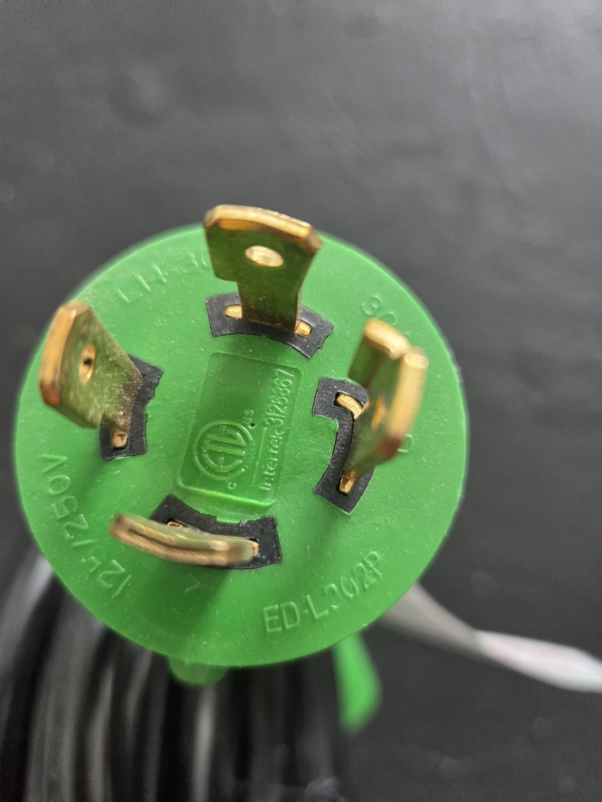 RVMATE 3 Prong 30 Amp Generator Extension Cord 25 Feet NEMA L5-3 GC33025-RM MP6